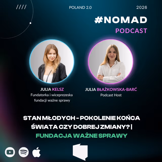 Stan młodych - pokolenie końca świata czy generacja dobrej zmiany? | Fundacja Ważne Sprawy