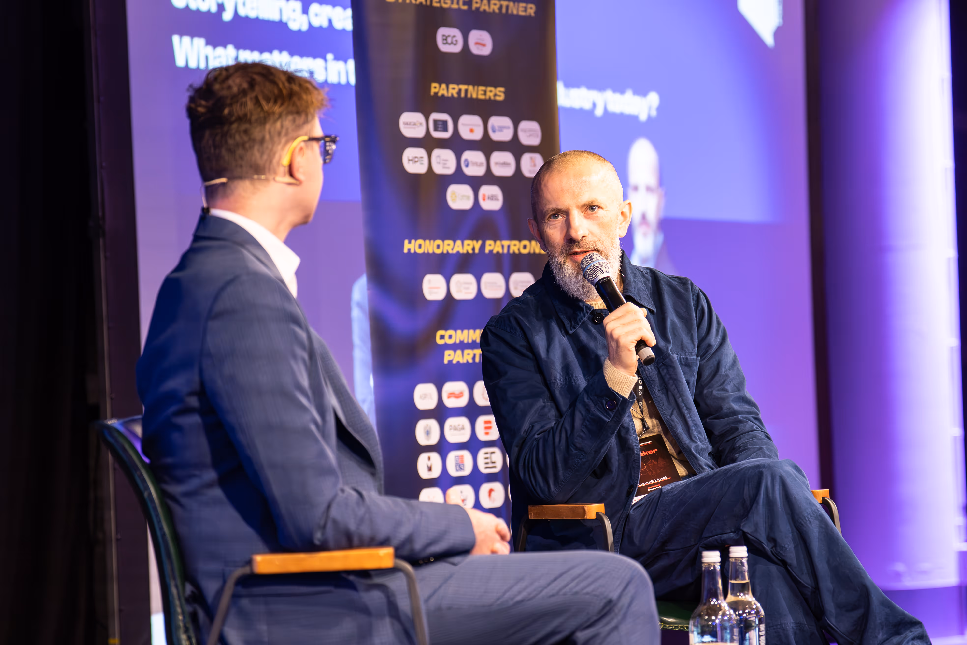 fireside chat - Storytelling, kreatywność, lokalność. Co dziś liczy się w przemyśle filmowym i telewizyjnym? Rozmowa z Bogumiłem Lipskim